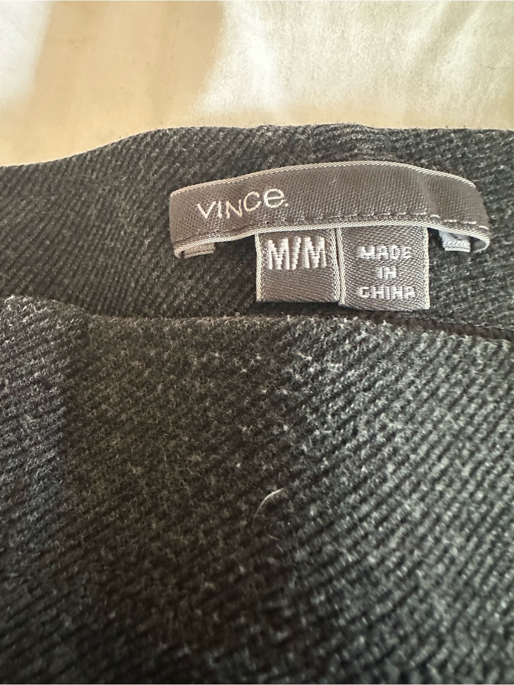 Vince Black Crewneck Sweater